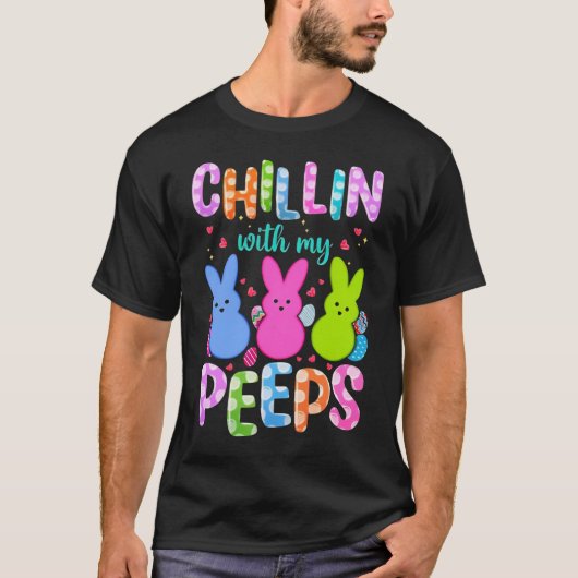 Chillen Met Mijn Maten T-shirt (Voorkant)