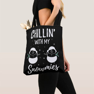 Chillen Met Mijn Sneeuwvriendjes Tote Bag