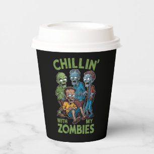 Chillen Met Mijn Zombies Halloween Jongens Kindere Papieren Bekers