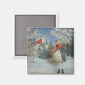 Chillen met vrienden magneet (Voorkant / Achterkant)