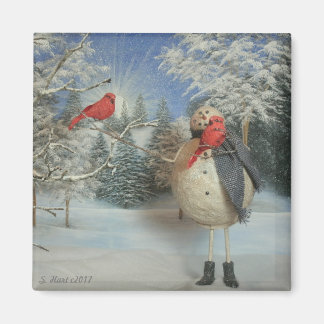 Chillen met vrienden magneet