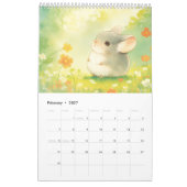 Chillend het hele jaar 2025 kalender (Feb 2027)