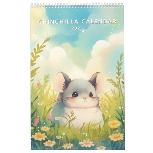 Chillend het hele jaar 2025 kalender (Hoes)