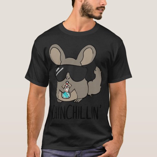 Chillend meisje t-shirt (Voorkant)