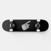 Chillende Chinchilla Persoonlijk Skateboard (Horizontaal)