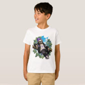 Chillende Luiaard T-shirt (Voorkant volledig)