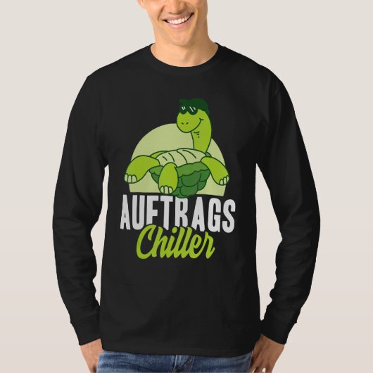 Chiller Relax Turtle Critter Cool T-shirt (Voorkant)