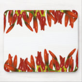 chilli frame with white space for text muismat (Voorkant)