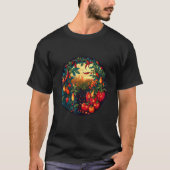Chilli Pepper Hot Peperoni Pepperoni Vegetable Gar T-shirt (Voorkant)
