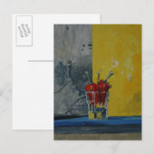 Chillies in a Glass Briefkaart (Voorkant / Achterkant)