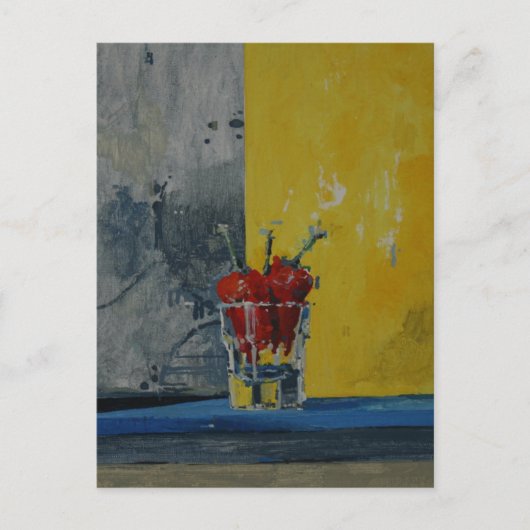 Chillies in a Glass Briefkaart (Voorkant)