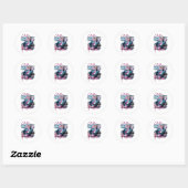Chillin als een misdadiger Grappig Trump Summer Pr Ronde Sticker (Vel)