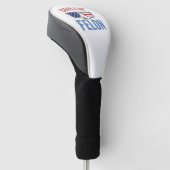 Chillin als een misdadiger Trump American Election Golfheadcover (Schuin)