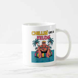Chillin als een misdadiger Trump voor President 20 Koffiemok