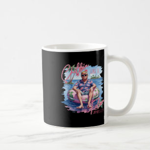 Chillin als een misdadiger zomer 2024 Trump Take A Koffiemok