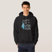 Chillin als een Penguin Penguin Hoodie (Voorkant volledig)