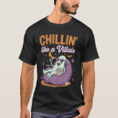 Chillin als een schurk t-shirt (Voorkant)