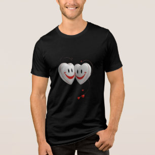 Chillin' als een schurk. Tri-Blend shirt