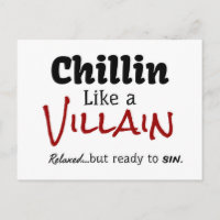 Chillin als een Villain. Verbijsterd... maar klaar