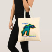Chillin bij het meer van Dillon Tote Bag (Voorkant (product))
