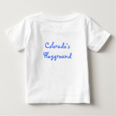 Chillin bij het shirt van het baby van het meer va (Achterkant)