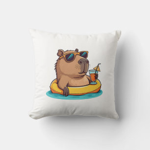 Chillin' Capybara Kussen