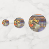 Chillin Cat Flashin Heart Confetti (Voorkanten)