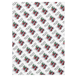Chillin', Cherries 'n' Cheerful Vibes Modern Tafelkleed