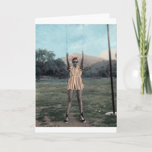 Chillin' Chica Kaart (Voorkant)