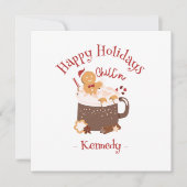 Chillin 'Christmas Hot Chocolate en peperkoek (Voorkant)