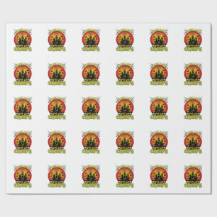 Chillin Creeps Spokenhuis Halloween Heksen Sku Cadeaupapier