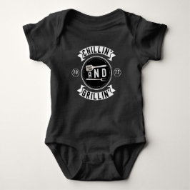 Chillin en Grillin Funny Outdoor Summer BBQ Romper