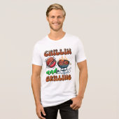 Chillin’ en Grillin’ T-shirt (Voorkant volledig)