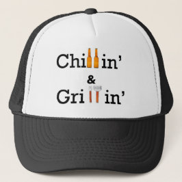 Chillin en Grillin Trucker Pet