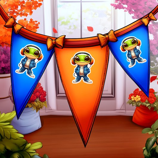 Chillin' Frog 12 Sticker Blad