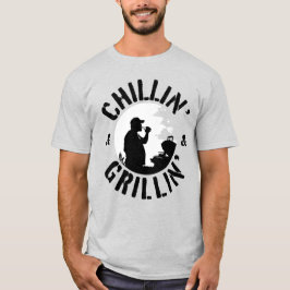 Chillin’ & Grillin’ Black Stamp T-shirt
