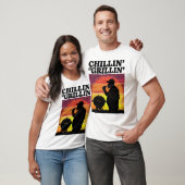  Chillin’ & Grillin’ noodlijdend T-shirt (Unisex)