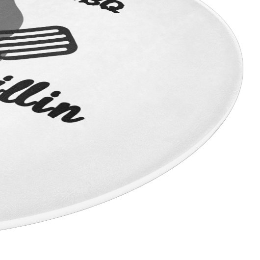 Chillin & Grillin personalized gift for dad .  Snijplank (Hoek)