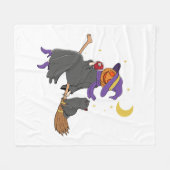 Chillin Halloween Fleece Deken (Voorkant (Horizontaal))