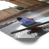 Chillin in Cordoba, Spanje Poster (Hoek)