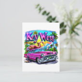 Chillin' in Key West, Florida Briefkaart (Staand voorkant)