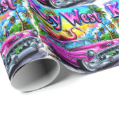 Chillin' in Key West, Florida Cadeaupapier (Rol Hoek)