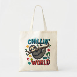Chillin' In Mijn Eigen Wereld Tote Bag