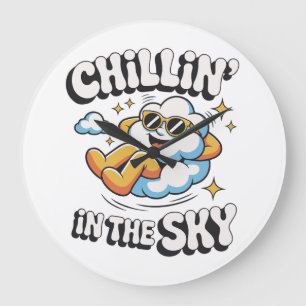 Chillin' In The Sky beroemd gemaakt door Fun Cloud Grote Klok