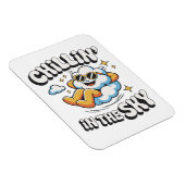 Chillin' in the Sky Cloud Ontwerp Fun Koelkast Magneet (Rechterzijde)