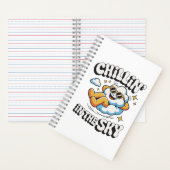 Chillin' in the Sky - Fun Cloud Design Spiral Notitieboek (Binnen)