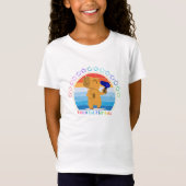 Chillin' like a capybara t-shirt (Voorkant)