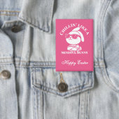 Chillin' Like A Mindful Bunny beroemd gemaakt door Button (Insitu)