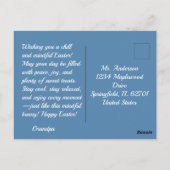 Chillin' Like A Mindful Bunny Pasen Briefkaart (Achterkant)