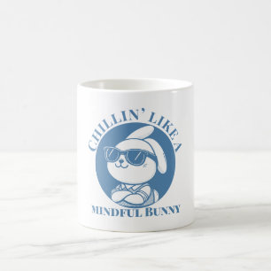 Chillin' Like A Mindful Bunny Relaxed Koffiemok